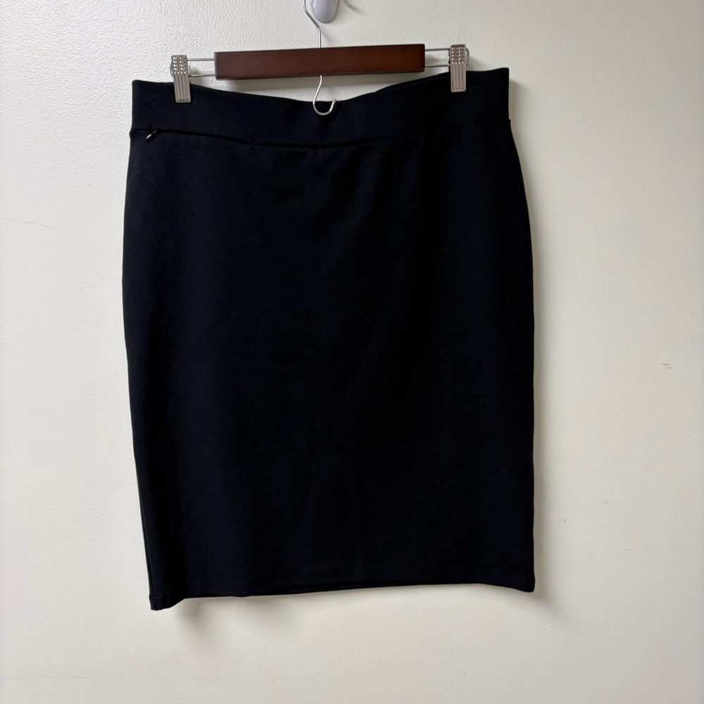 Toad&Co Black Pencil Skirt Size Large